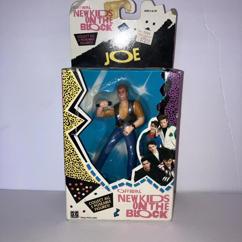 VTG 1990 Big Step Productions New Kids on the Block JOE Action Figure NEW